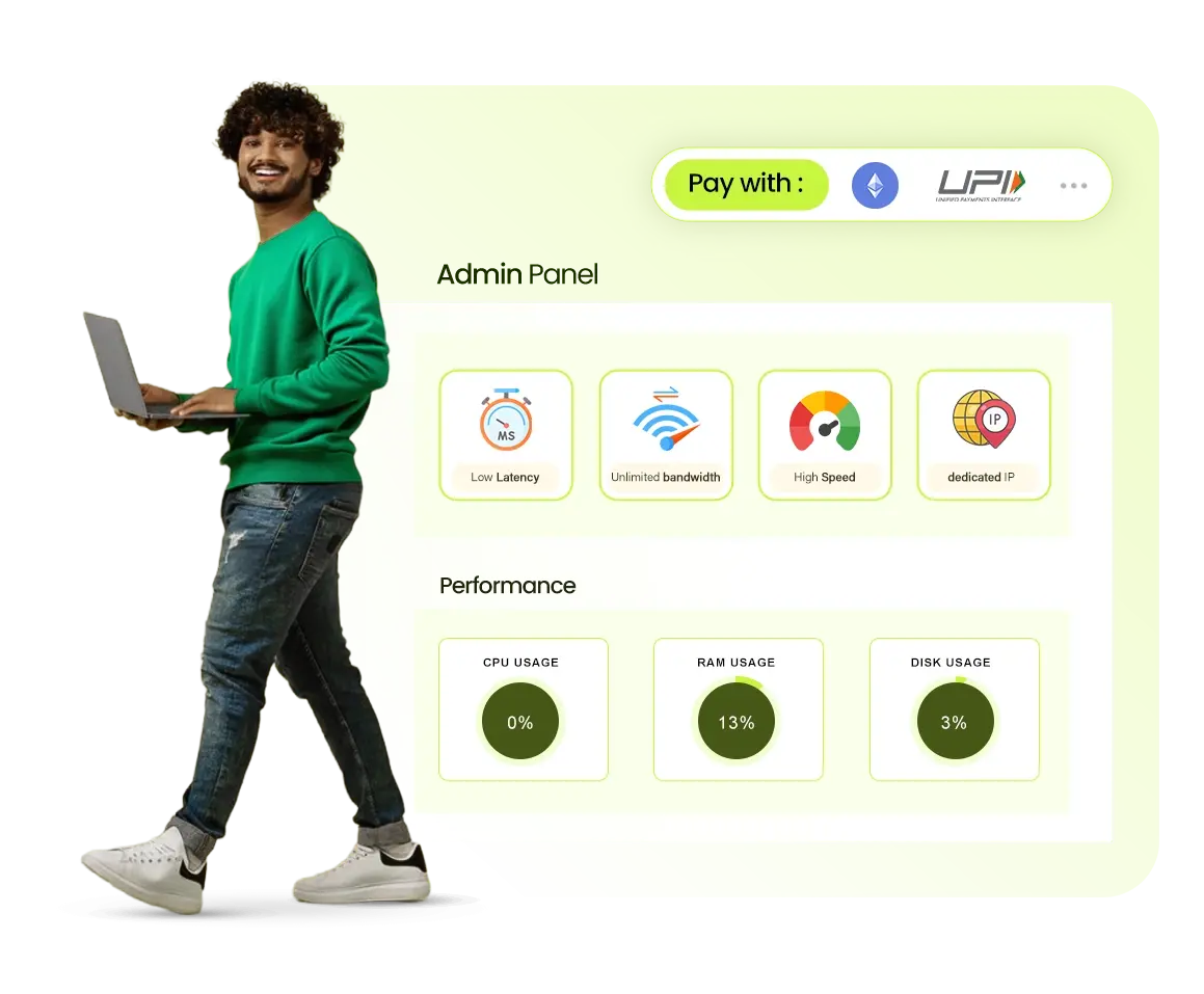 Buy Admin RDP Server Pay With Crypto, UPI | QloudRdp