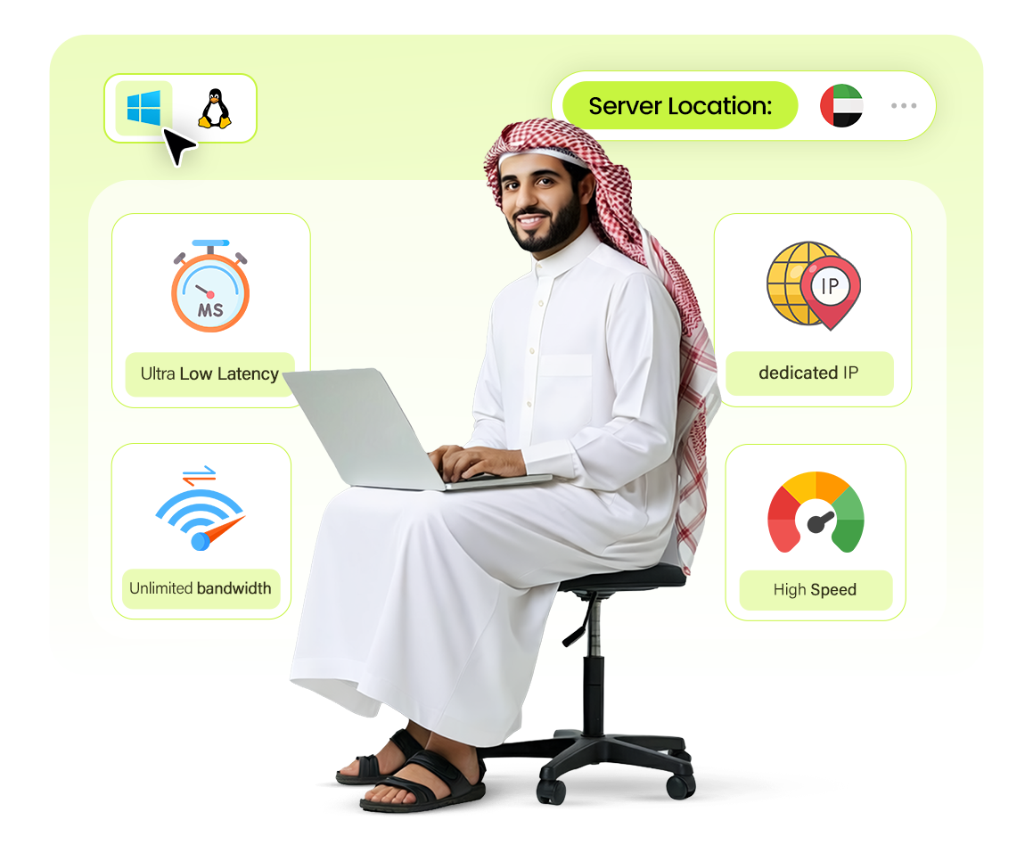 Buy Dubai RDP Server With Full Admin Access | QloudRdp