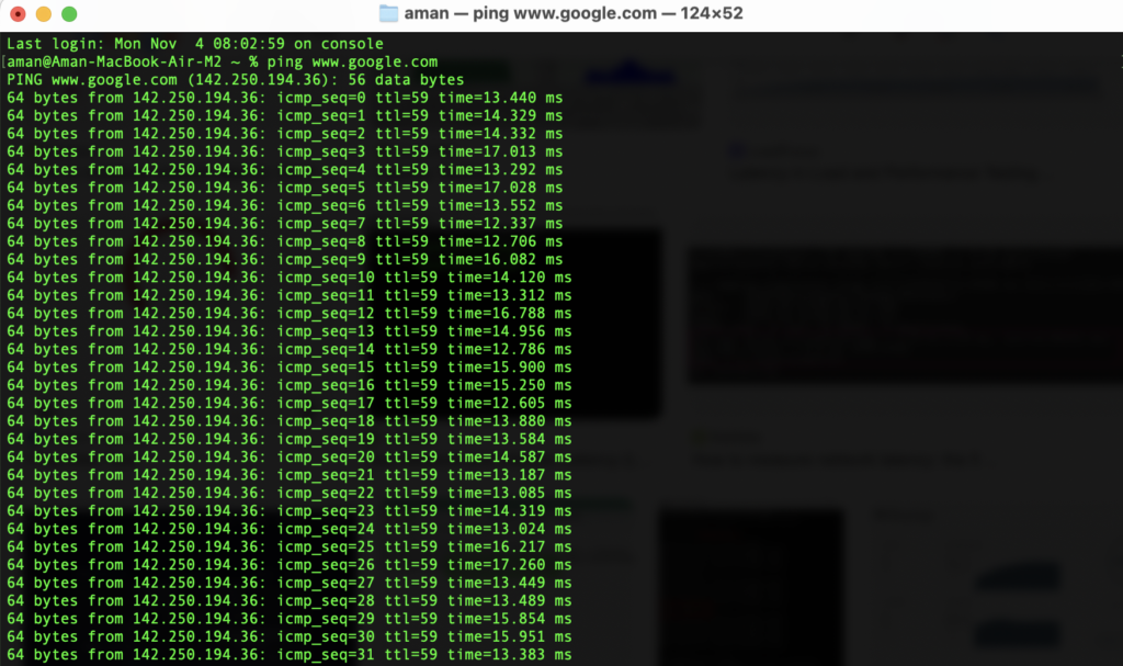 Latency in RDP