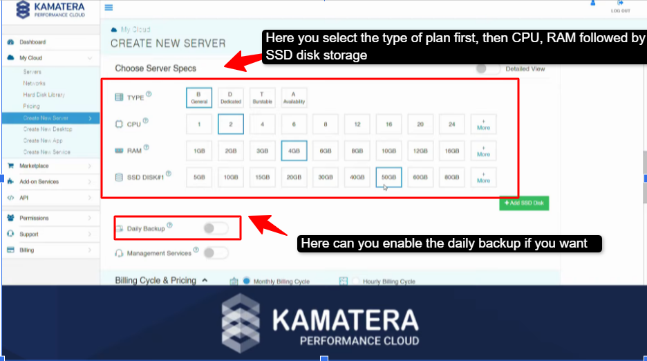 kamatera n8n setting