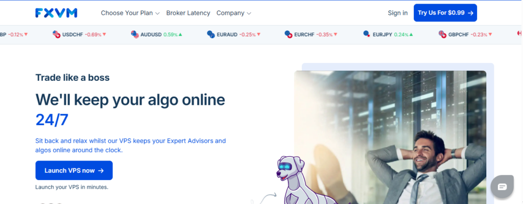 FXVM forex rdp for mt4/mt5