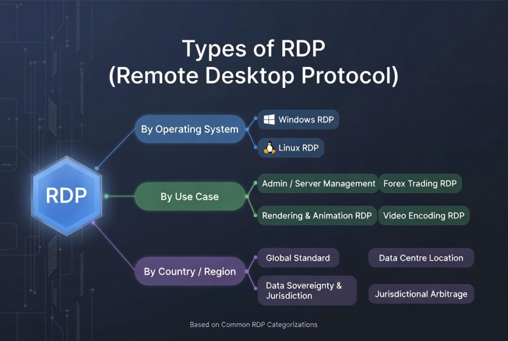types of remote desktop protocol (rdp)