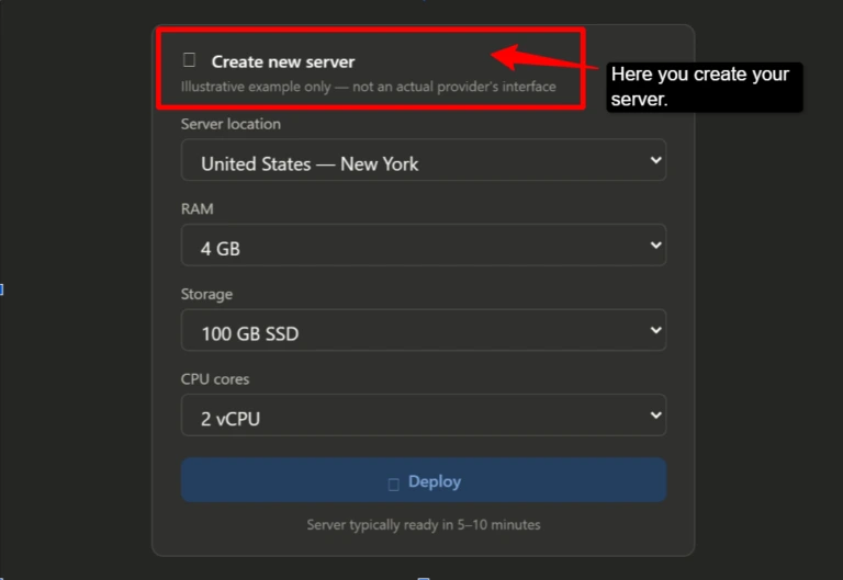 create-new-server