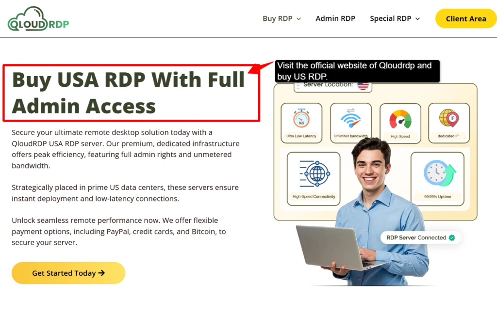 buy usa rdp with full admin access