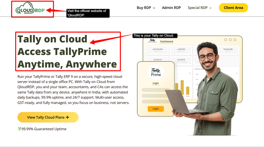 tally on cloud benefits