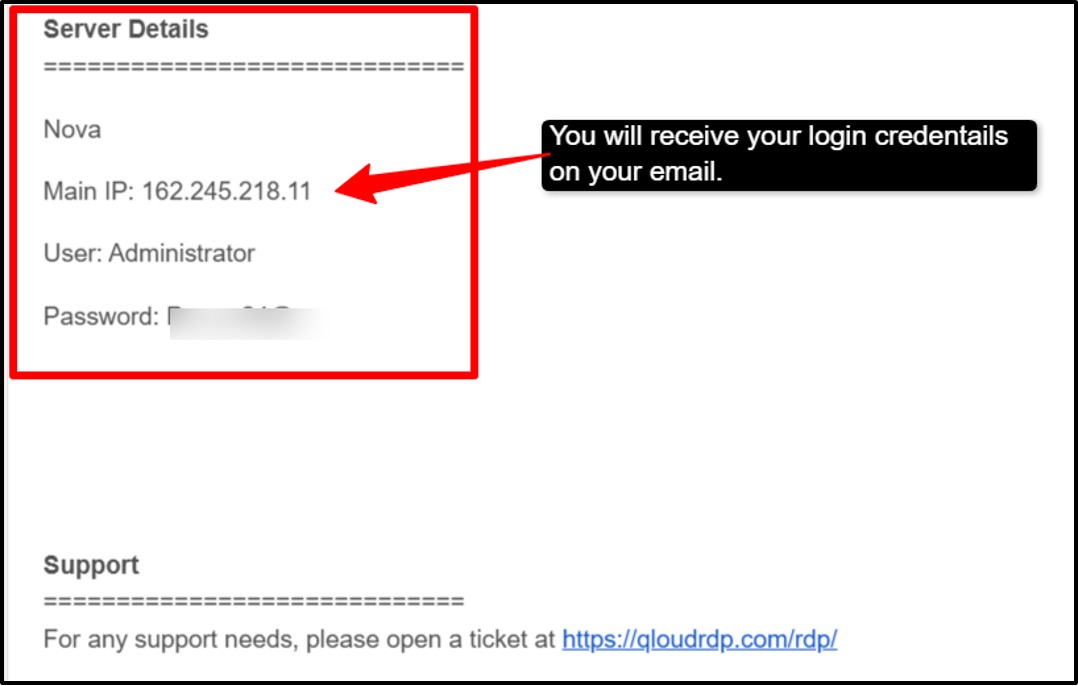qloudrdp-Get-Your-Cloud-Server-Login-Details